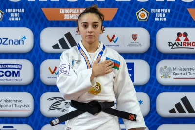 Aysun Məmmədova Poznan Avropa Kubokunda qızıl medal qazandı