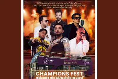 Minifutbol üzrə dünya çempionu olmuş millimizə həsr olunmuş konsert keçiriləcək