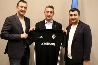 "Qarabağ" rəsmiləri "Fənərbağça" prezidenti ilə əməkdaşlıq imkanlarını müzakirə ediblər