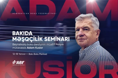 Bakıda boks məşqçiləri üçün seminar başladı