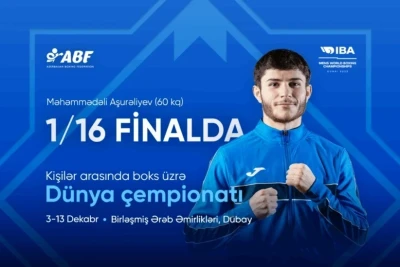 Məhəmmədəli Aşurəliyev Dünya Çempionatına Qələbə ilə Başlayıb