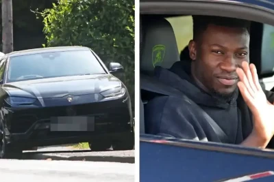Ananın "Lamborghini Urus"u cərimə meydançasına yerləşdirilib