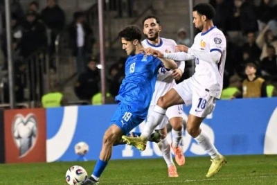 Azərbaycan - Fransa matçının videoicmalı (1:3)