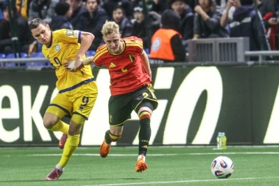 Qazaxıstan və Belçika arasında oyun 1:1 hesabı ilə başa çatıb