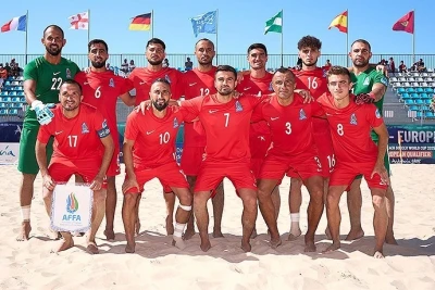 Çimərlik futbolu üzrə Azərbaycan millisinin Avropa Superfinalındakı rəqibləri müəyyənləşib