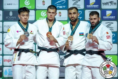 Azərbaycan cüdoçuları dünya çempionatını 3 bürünc medalla başa vurub, komanda 14-cü olub