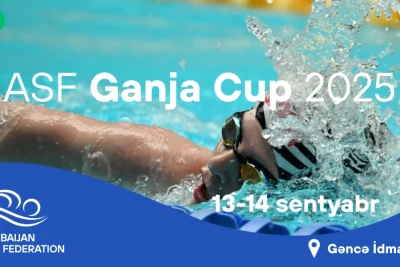 Gəncədə "ASF Ganja Cup 2025" üzgüçülük turniri keçiriləcək