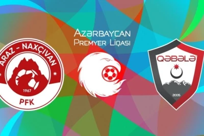 "Araz-Naxçıvan" - "Qəbələ" Matçı Mərdəkanda Baş Tutdu