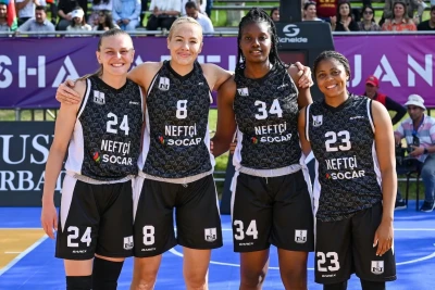 "Neftçi"nin qadın basketbol komandası Dünya Seriyasının 1/4 finalına yüksəlib