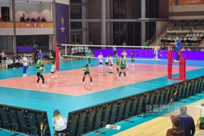 Azərbaycanın 15 yaşadək qadın voleybolçulardan ibarət millisi III MDB Oyunlarına qələbə ilə başlayıb