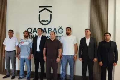 Azərbaycanın Olimpiya çempionlarının Xankəndi şəhərinə səfəri