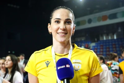 Aynur İmanova: "Məqsədimiz yaxşı oyun nümayiş etdirərək irəliləməkdir"