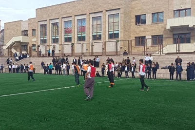 Xankəndidə "2 Fevral - Azərbaycan Gəncləri Günü"nə həsr olunmuş məktəblilər arasında minifutbol turniri keçirilib