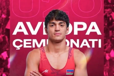 U20 Avropa çempionatında güləşçi Hacı Kərimov finala çıxdı