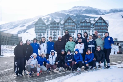 Qadın cüdoçularımız Şahdağda kross qaçışı ilə fiziki hazırlıqlarını artırırlar - FOTO/VİDEO