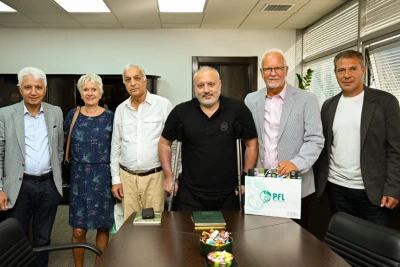 Bernd Ştange "Azərbaycan–Almaniya Dostluq Həftəsi" çərçivəsində PFL-də qonaq olub
