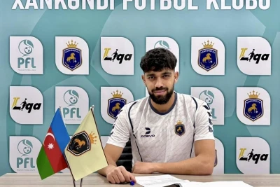 "Xankəndi" FK "Qarabağ"ın yetirməsi Mirmövsüm Caniyevi transfer etdi