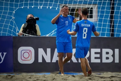 Azərbaycan çimərlik futbolu millisi Qazaxıstanı məğlub edib
