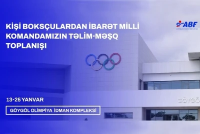 Boksçularımız 2025-ə Göygöldə start verdilər