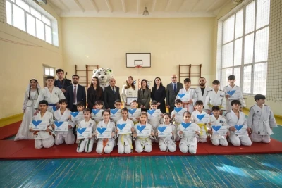 Bakıda "Cüdo məktəblərdə" layihəsinə start verilib