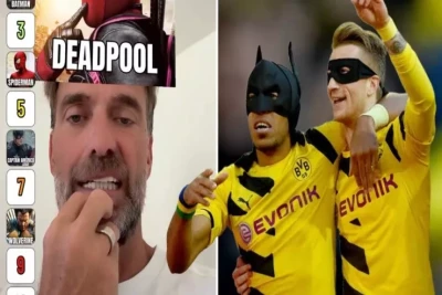 Jürgen Klopp en sevdiği süper kahramanları açıkladı