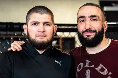 Həbib Nurməhəmmədov Umar Nurməhəmmədovu çılğıncasına məşq etdirir