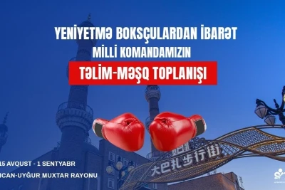 Azərbaycan Yeniyetmə Boks Komandası MDB Oyunları Önərisi Üçün Çində Hazırlıq Keçirəcək