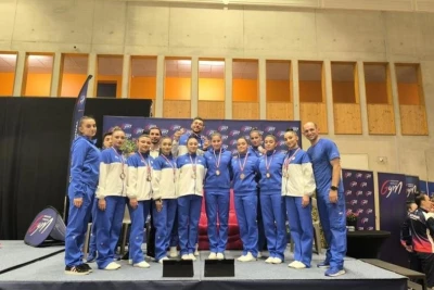 Azərbaycan gimnastları aerobika üzrə Fransada medallara layiq görülüblər
