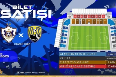 "Qarabağ" kubok matçının biletlərini satışa çıxardı