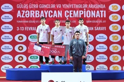 U20 Yunan-Roma Güləşi üzrə Azərbaycan Çempionatında medalçılar müəyyənləşib