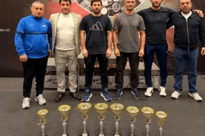 Azərbaycan güləşçiləri Estoniyada turniri çempion bitirdi