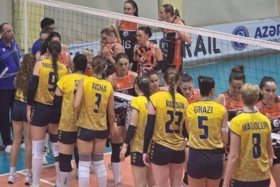 Qadın voleybolçular arasında Yüksək Liqanın II turu "DH Volley"nin qələbəsi ilə başladı
