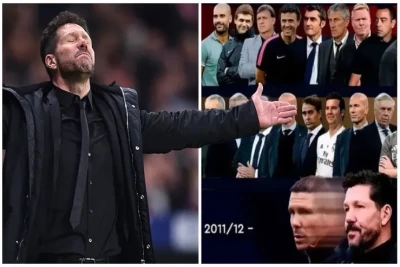 Simeone 14 İldə "Real" və "Barselona"da Dəyişən 18 Məşqçiyə Qarşı