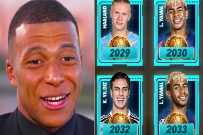 ChatGPT-dən 2026-2034-cü illər üçün "Qızıl Top" proqnozları: Mbappe, Haaland və Yamal dominantlığı