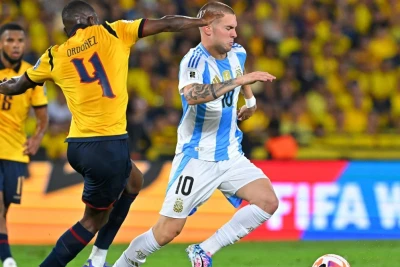 Messisiz Argentina Ekvadora uduzdu
