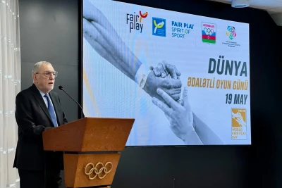 Milli Olimpiya Komitəsində Ədalətli Oyunlar Günü münasibətilə mükafatlandırma mərasimi keçirilib