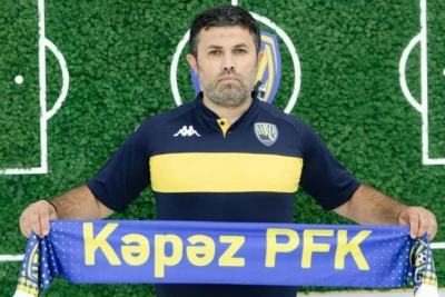 Azər Bağırov yenidən "Kəpəz"in baş məşqçisi təyin olundu