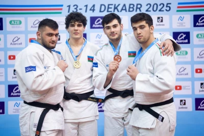 Gənc cüdoçular arasında Azərbaycan birinciliyinin ilk gününün qalibləri məlum olub + FOTO