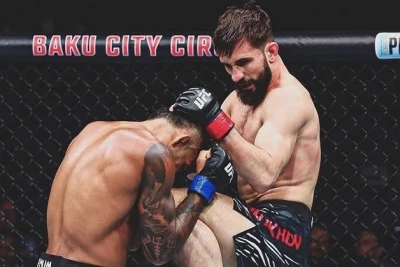 Bakı UFC gecəsi: Nazimin qələbəsi və Tofiqin məğlubiyyəti - YENİLƏNİR/FOTO/CANLI