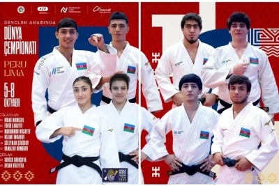 Azərbaycanın Cüdo üzrə U-20 Yığma Komandası Gənclər Dünya Çempionatında