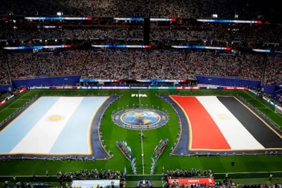 Futbol üzrə dünya çempionatında Argentina - Misir matçı başlayıb