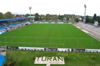 "Turan Tovuz" stadionunda ot örtüyünün dəyişdirilməsi yekunlaşır