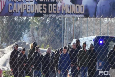 Spanish club's training base attacked by fans