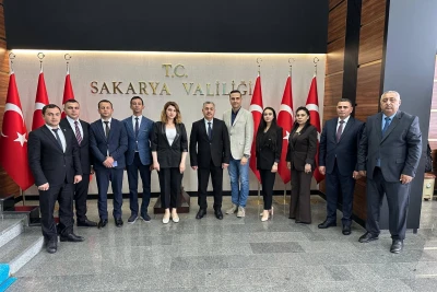 Azerbaycan heyeti Türkiye'de spor tesislerini ziyaret etti - FOTO