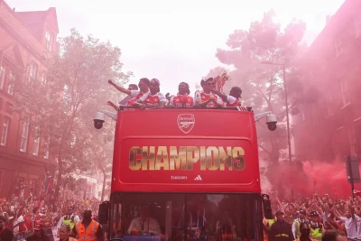 "Arsenal"ın çempionluq paradında Londonda 750 mindən 1 milyona qədər azarkeş iştirak edib