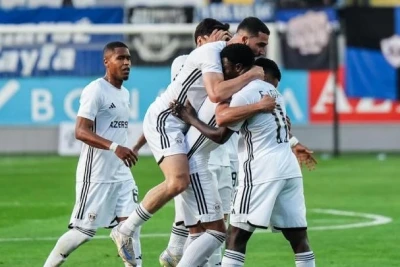 "Karabağ"dan "Kepez"e 3 Gol - Video