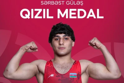 U-15 Avropa çempionatı: Azərbaycan güləşçiləri 4 qızıl, 1 gümüş və 1 bürünc medal qazanıb