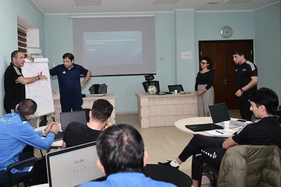 AMADA-nın icraçı direktoru məşqçi kurslarında iştirak edib