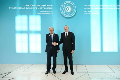 Kasım-Jomart Tokayev İlham Əliyevin fiziki gücü və idmanla məşğul olması haqqında danışıb