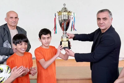 Lənkəranda "Məktəblərdə Futbol Dərsi" layihəsi çərçivəsində futzal turniri başa çatıb